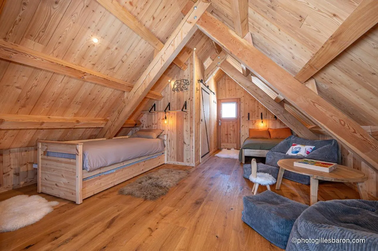 Le Refuge Ibex - Chalet D'Alpage Au Coeur De La Nature - 8 Personnes 오르시에레