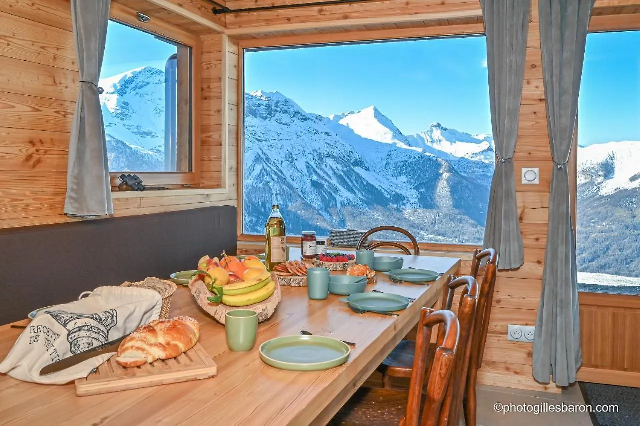 Le Refuge Ibex - Chalet D'Alpage Au Coeur De La Nature - 8 Personnes 오르시에레